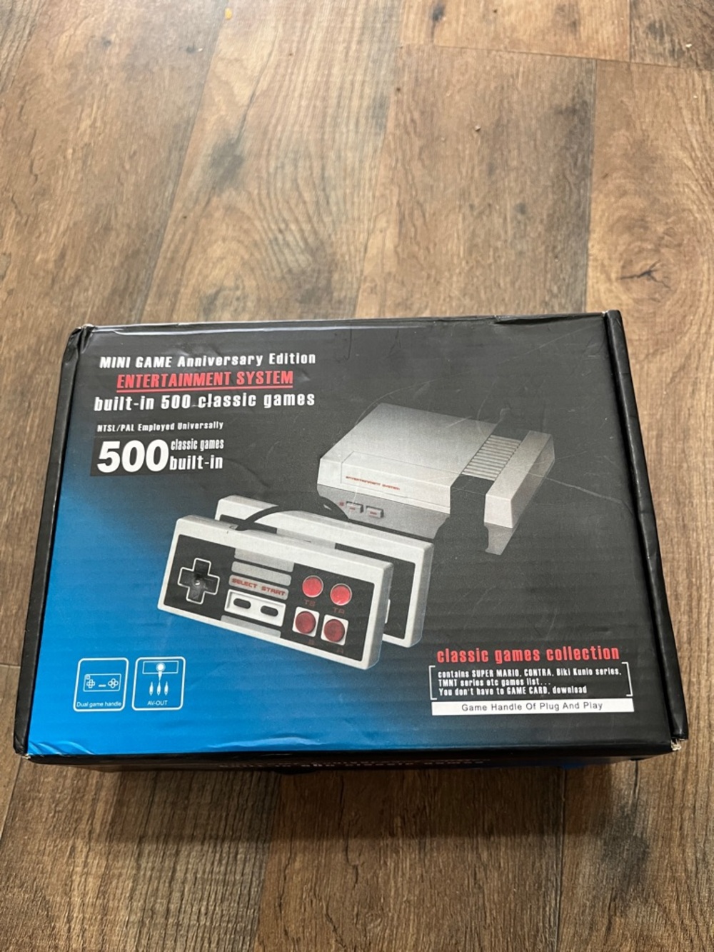 Retro Mini Game Console - Gray Classic Games Collection